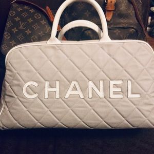 Authentic Chanel Bowler Tote, beautiful condition